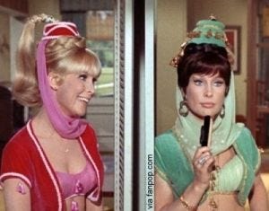I Dream of Jeannie, With Jeannie and Her Evil Twin Sister Jeannie II