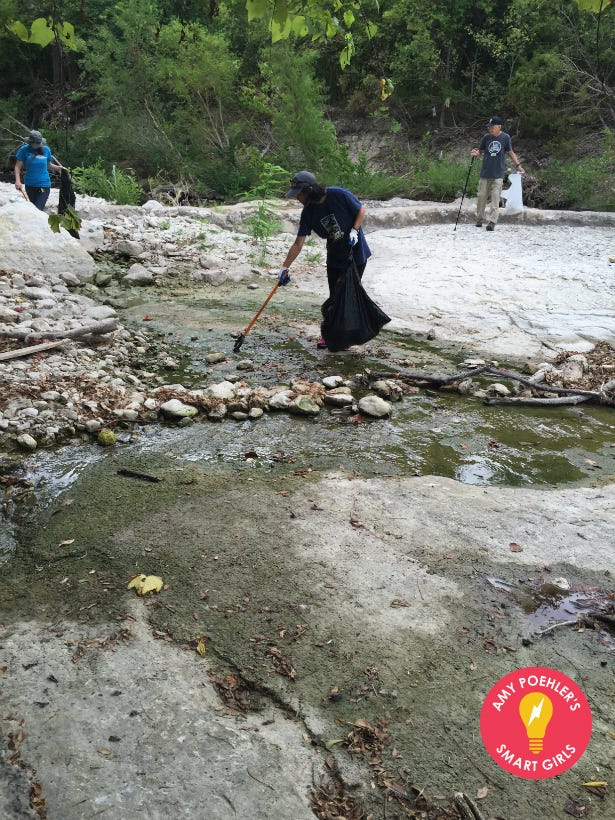 APSG Creek Clean Up 1