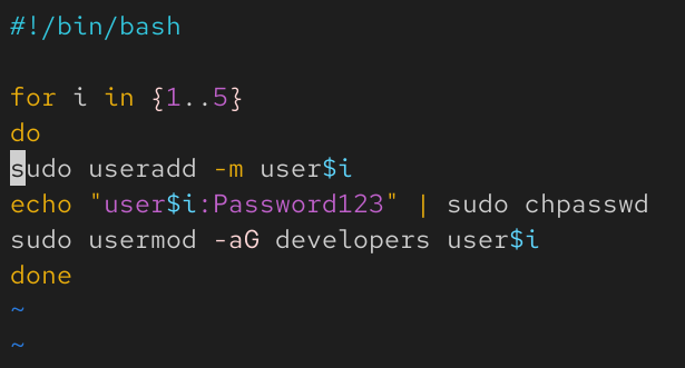 User Management Automation with Bash Scripting