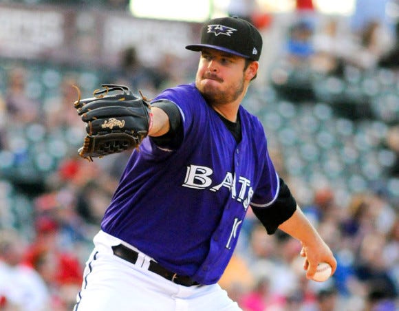 Left-hander David Holmberg will get the start on Tuesday because of the Sunday rainout against Indianapolis. (Pat Pfister)