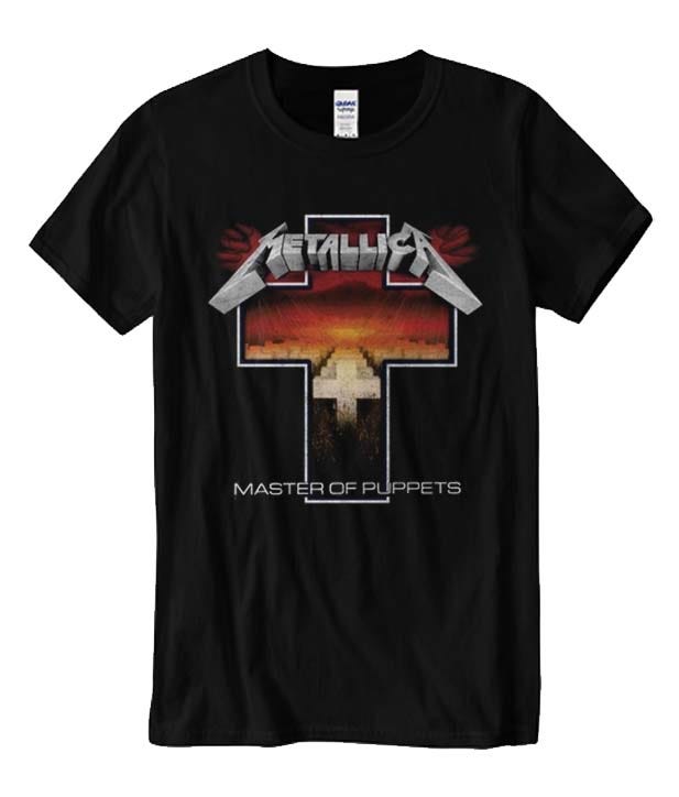 Metallica 'Master Of Puppets Cross' T-Shirt