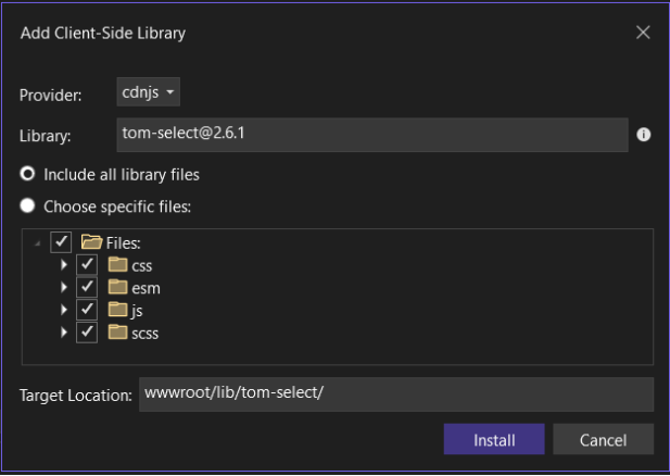 Searchable Dropdowns with Tom Select