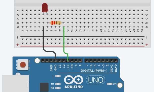 Arduino Uno: Building an LED Blinking Project.