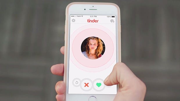 app to find friends - tinder