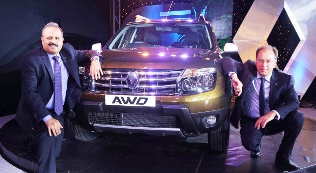 Renault DUSTER AWD Launch