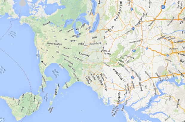 Google Maps heavily distorted