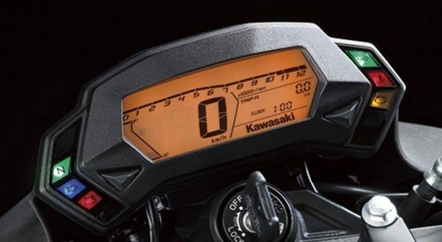 2014-Kawasaki-Z250SL-Intrument-Console