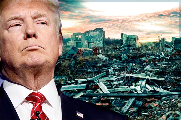 Image result for trump destroys america