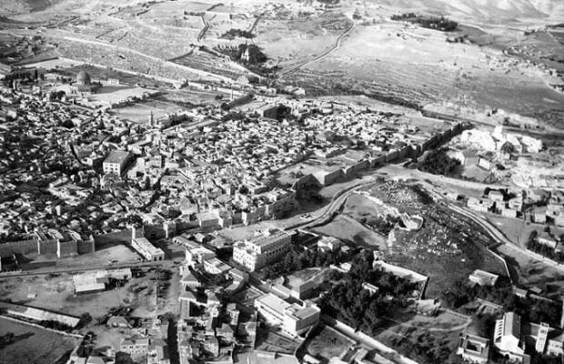 The ancient Jerusalem layout