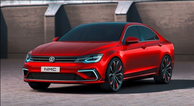 VW New Midsize Coupé (NMC) concept car