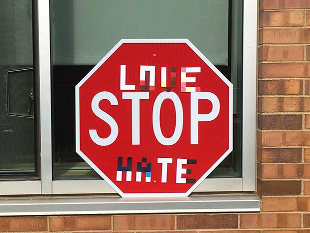 stop sign adversarial example