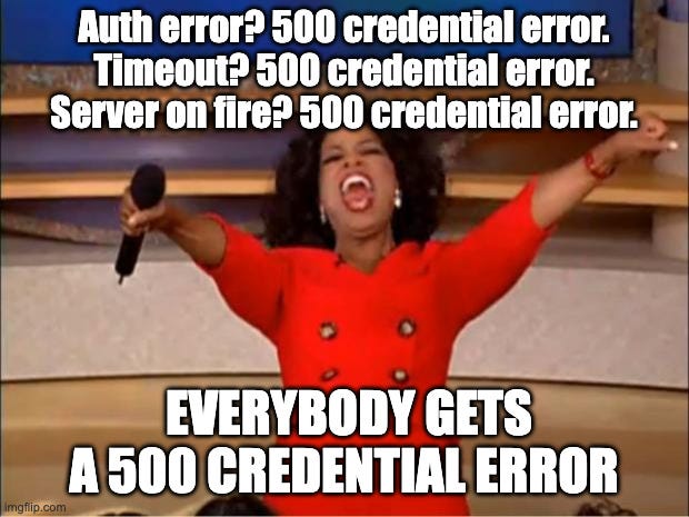 Error Handling as Technology Debt