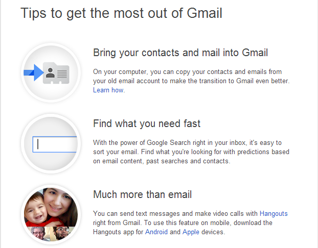 Gmail Email Welcome2