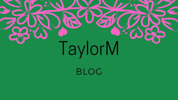 Blog TaylorM