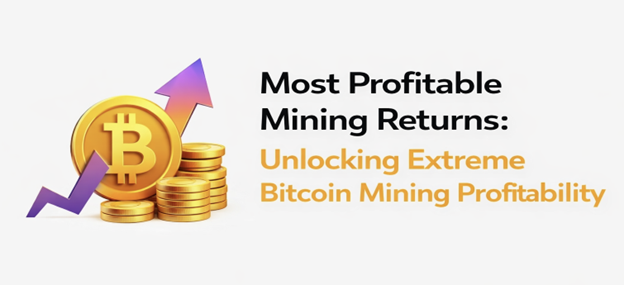 Höchste Mining-Erträge: Extreme Bitcoin-Mining-Rentabilität freisetzen