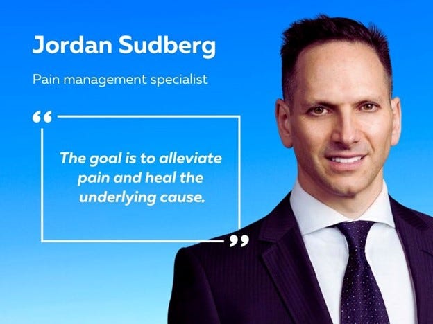 Jordan Sudberg Quote Alleviate Pain