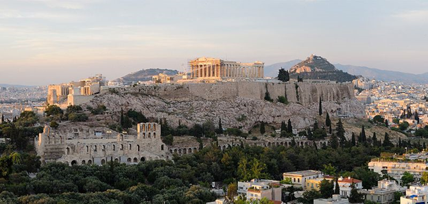 View of the Acropolis of Athens Wikimedia Commons