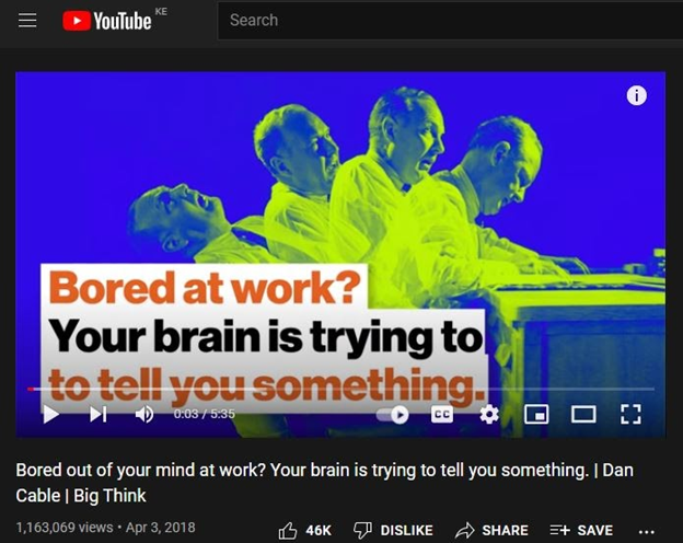 A snippet of a video showing how boredom at work is affects your mentality. Why Do I Get Bored at Every Job