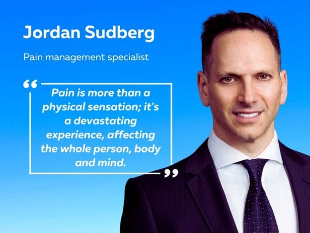 Jordan Sudberg Quote Pain More Than a Physical Sensation