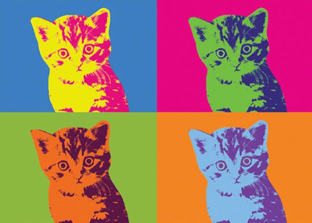 warhol-cat