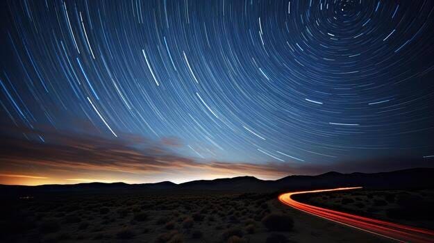 The Earth’s rotation is visually slow but physically fast.