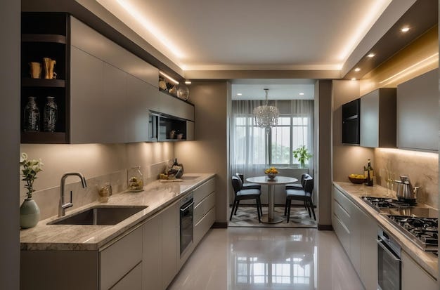 parallel kitchen design