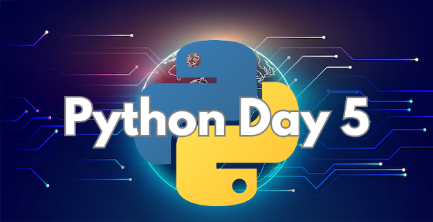 Day: 5 Python Project