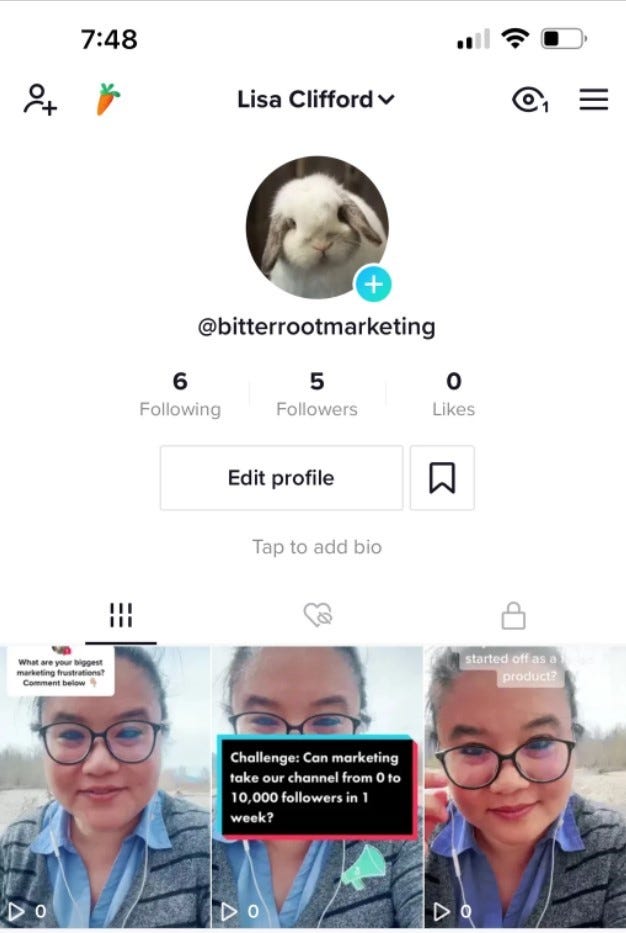 Can We Go From 0 to 10,000 TikTok Followers within 1 Week?