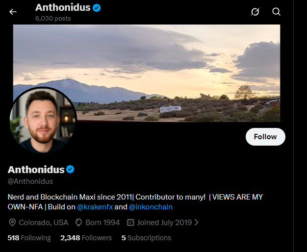Anthonidus: The Gamer Who Found Crypto Before Crypto Found the World
