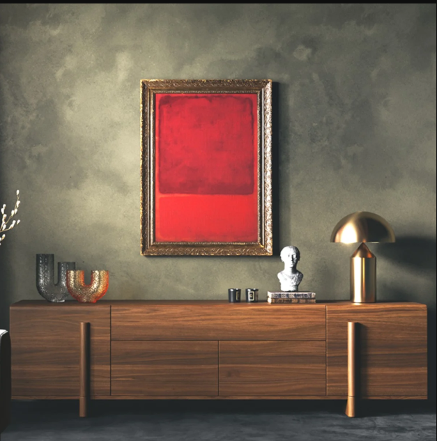 Antique Walnut Buffet Sideboard: A Luxury Handmade Furniture Choice for Modern Homes