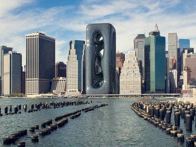 Concept of Sarcostyle Tower in New York City, New York(United States)