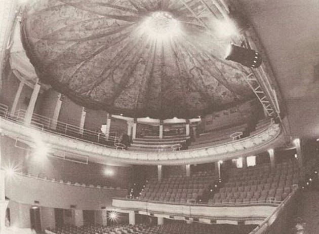 Interiors of the old Lee Theatre in Hong Kong