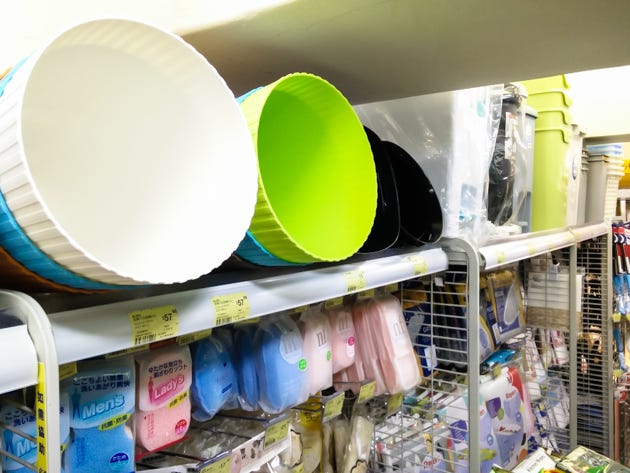 Japan Home Centre selling plastic bins