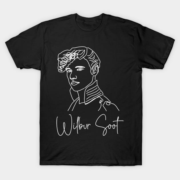 10 Wilbur Soot T-Shirts That Will Make You Instantly More Interesting