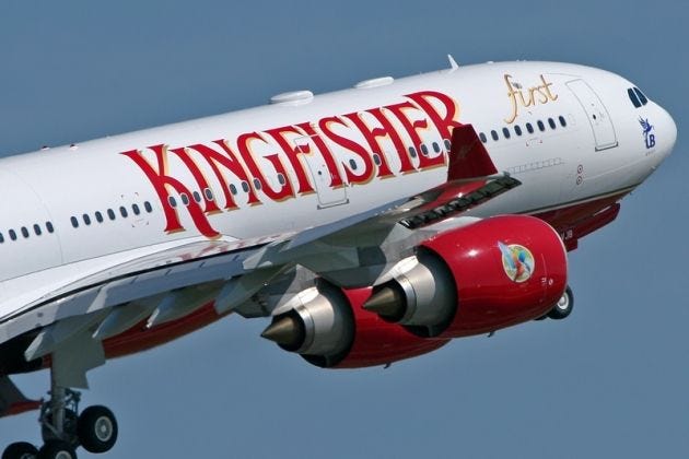 Rise and Fall of Business Giants: Kingfisher Airlines
