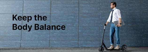 Learn How to Balance on an E-scooter