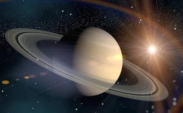 Saturn’s rings and tilt could be the product of an ancient missing moo