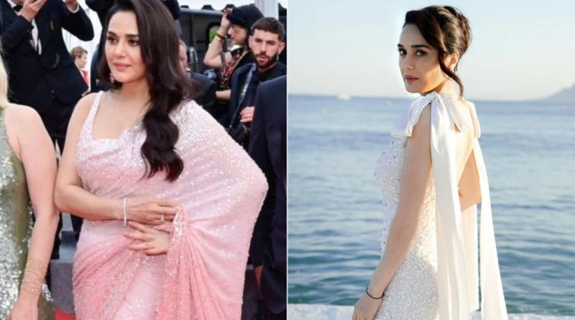 Preity Zinta attended the 77th Cannes Film Festival.