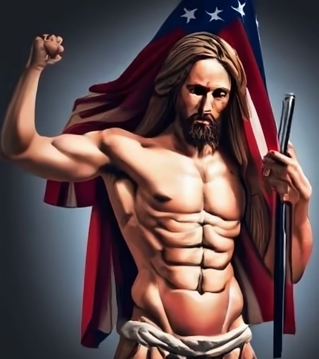 Republican Jesus — by AI