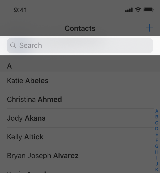 How to design iOS app — Search bar