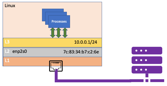 Default Linux network