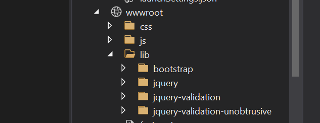 Addition of jquery-validation and jquery-validation-unobtrusive library for client-side validation