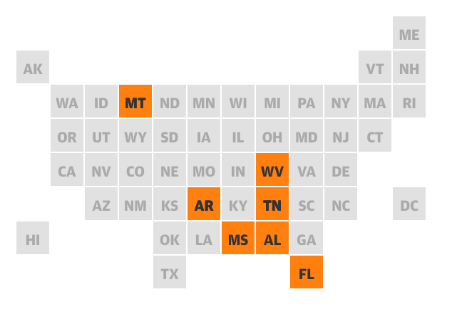 Guardian graphic | Source: Freedom for All Americans, Bill Track 50 and Guardian Research. Updated 6/9/2021.