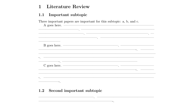 how long are paragraphs in research paper