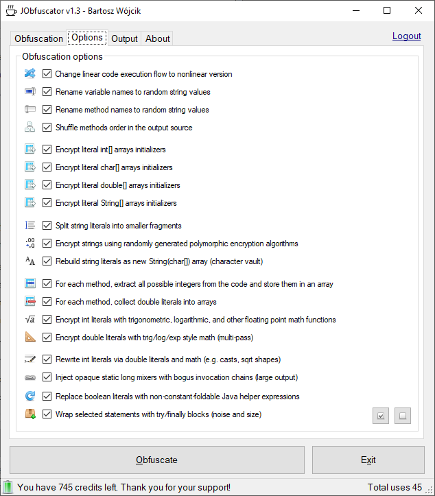 Best Java Obfuscator — JObfuscator
