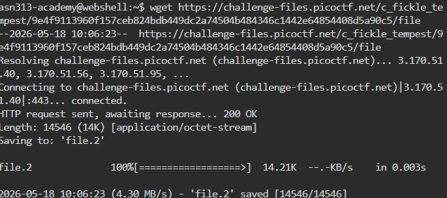 picoCTF — First Grep