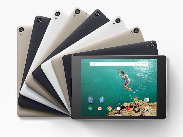 BEST BUDGET TABLET FOR COLLEGE STUDENTS: HTC GOOGLE NEXUS 9 TABLET