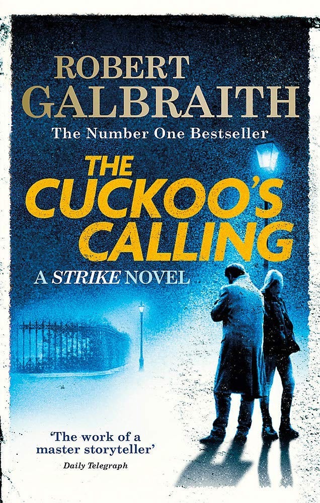 The Cuckoo’s Calling Novel Cover | | The Message and the Messenger by Austin W. Duncan