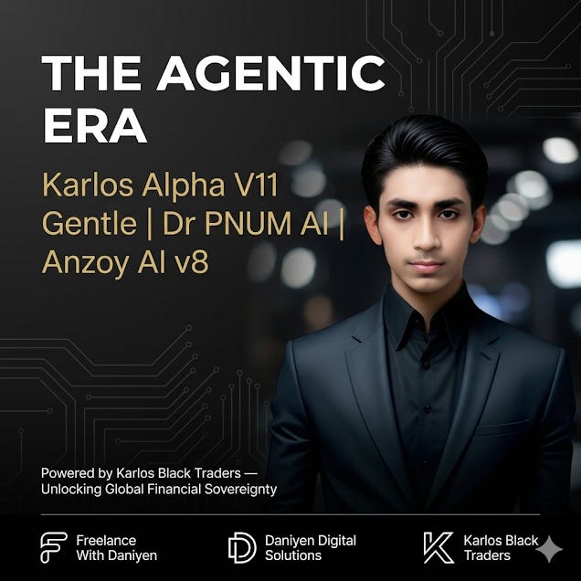 The Agentic Era Unleashed: Karlos Alpha V11 Gentle & 16 Corporate Departments | Aihan Malik Daniyen