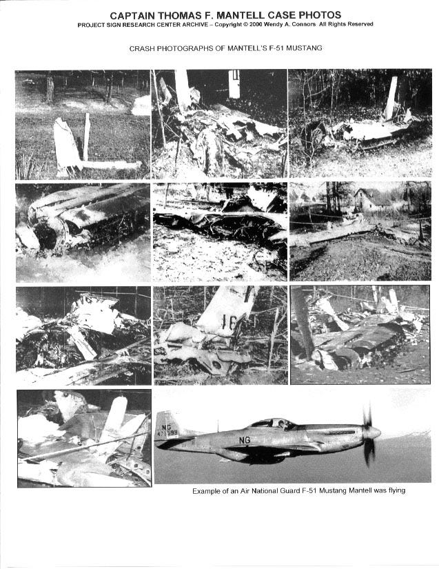 Pursuit to Oblivion: the death of Captain Thomas Mantell the early his